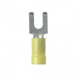 Cosse à fourche jaune vinyle ref. PV10-10FF-L Panduit