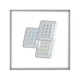 Clavier 12 touches lumineux  ref. S12100211 EOZ