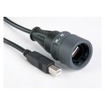Câble USB étanche lg 3m ref. PXP6040/B/3M00 Elektron Technology