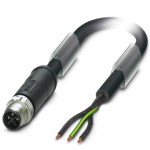 Câble PVC M12 3pôles Lg 1m ref. 1411636 Phoenix
