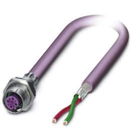 Connect fem 2P M12 câble 1m ref. 1437452 Phoenix