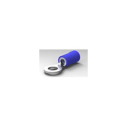 Cosse anneau bleue AWG 16-14 ref. 34160 TE Connectivity