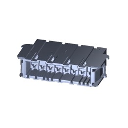 Connecteur plug 8 circuits ref. 1241967-8 TE Connectivity
