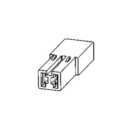 Connecteur plug 2 circuits ref. 180923 TE Connectivity
