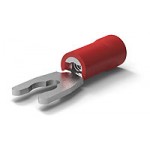 Cosse fourche rouge AWG 22-16 ref. 53241-2 TE Connectivity