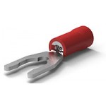 Cosse fourche rouge AWG 22-16 ref. 53242-2 TE Connectivity