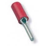 Embout rond rouge 0.60mm2 ref. 251220 Mecatraction