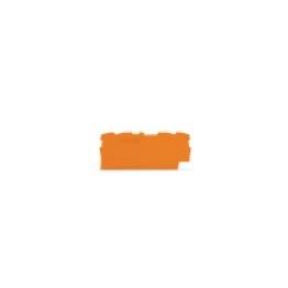 Plaque d'éxtrémité orange ref. 2002-1492 Wago