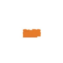 Plaque d'extrémité orange ref. 2006-1392 Wago