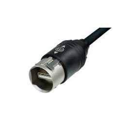 Câble USB A-A 3m monté ref. NKUSB-3-AA Neutrik