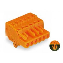 Connecteur femelle Orange ref. 231-302/008-000 Wago