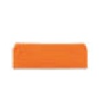 Plaque d'éxtrémité orange ref. 280-315 Wago