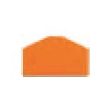 Séparateur de borne orange ref. 280-318 Wago