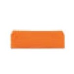 Plaque d'extrémité orange ref. 281-326 Wago