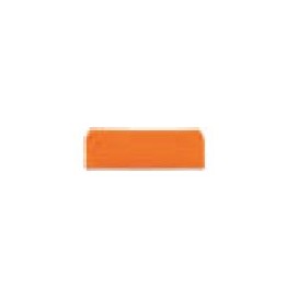 Plaque d'extrémité orange ref. 281-326 Wago